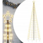 Shumee vánoční stromek kužel s hroty 570 teplých bílých LED 300 cm – Hledejceny.cz