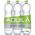 Aquila Aqualinea jemně perlivá 6 x 1,5 l – Hledejceny.cz