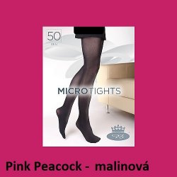 Punčocháče Microtights 50 DEN malinová