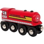 Maxim 50502 Lokomotiva parní červená dlouhá – Zboží Dáma