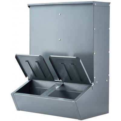 SucceBuy automatické krmítko pozinkovaná ocel 60,8 x 50,3 x 83,5 cm – Sleviste.cz