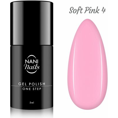 NANI gel lak One Step Soft Pink 5 ml – Zboží Mobilmania