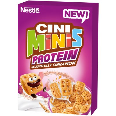 Nestlé cini-minis Proteinové se skořicí 340 g – Zboží Dáma