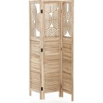 Autronic Paraván dřevěný EF-L175 WT bílý – Zboží Dáma