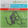 Rybářský háček Korum Xpert Specialist Micro Barbed Hooks vel.14 10ks