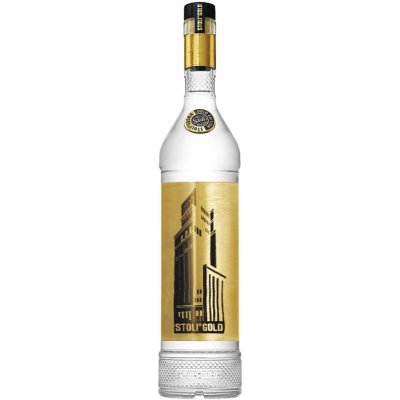 Stolichnaya Gold 40% 0,7 l (holá láhev) – Zboží Mobilmania