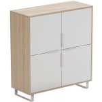 ARBYD Matně dubová kancelářská skříň Thor 100 x 33 cm – Zbozi.Blesk.cz