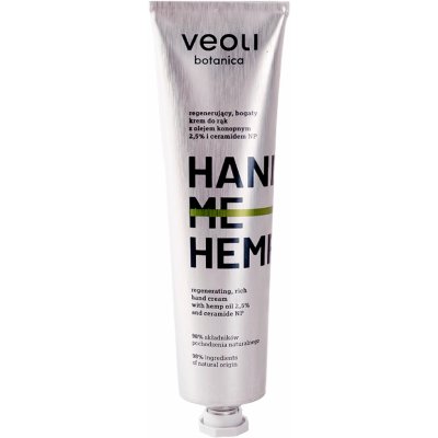 Veoli Botanica Hand Me Hand regenerační krém na ruce s 2,5% konopným olejem 75 ml – Zbozi.Blesk.cz