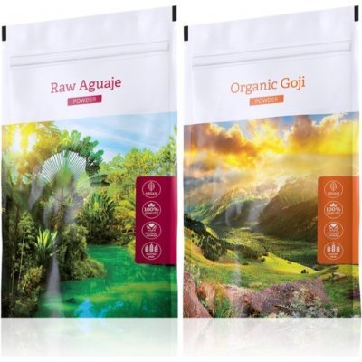 Energy Raw Aguaje caps 120 kapslí + Organic Beta powder 100 g – Hledejceny.cz