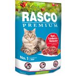 Rasco Premium Cat Sterilized Beef Cranberries Nasturtium 0,4 kg – Hledejceny.cz