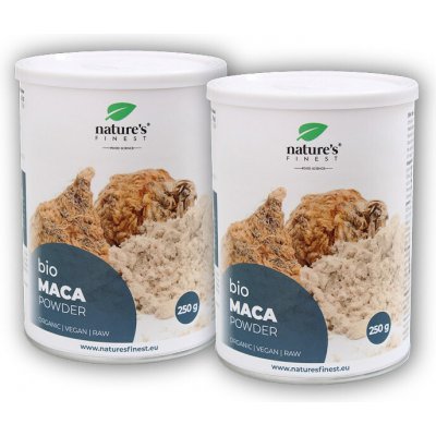 Natures Finest BIO Maca powder 2 x 250 g – Hledejceny.cz