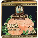Kaiser Franz Josef Exclusive Tuňák steak ve slunečnicovém oleji 80 g – Zboží Dáma