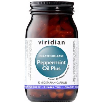 Viridian Peppermint Oil Plus 90 kapslí