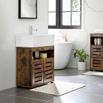 Goleto Koupelnová skříňka pod umyvadlo | hnědá – Hledejceny.cz