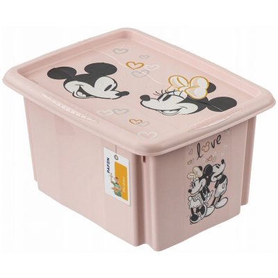Keeeper Box Minnie Mouse love 15 l růžový/pudrová – Zboží Mobilmania
