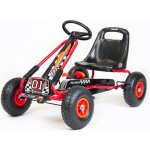 Go-kart Dětská šlapací motokára Baby Mix Razor červená – Zboží Dáma
