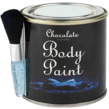 Chocolate Body Paint Tin 200g s kartáčkem