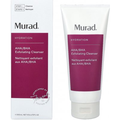 Murad Hydratation AHA/BHA Exfoliating Cleanser exfoliační čisticí gel 200 ml