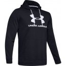 Under Armour SPORTSTYLE TERRY LOGO HOODIE černá