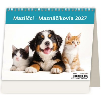 stolní MiniMax Mazlíčci/Maznáčikovia 17,1cm x 13,9cm, SM15-27 2027 – Hledejceny.cz
