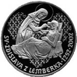 Česká mincovna 750. výročí úmrtí sv. Zdislavy z Lemberka 200 Kč 2002 stříbrná mince Proof 13 g – Zbozi.Blesk.cz