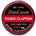 OXVA Dual Core Fused Clapton Ni80 0,34 ohm 10 ks – Zboží Dáma