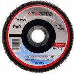 Tagred Lamelový brusný kotouč 125 mm 40 TA1003 – Zboží Dáma