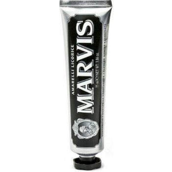 Marvis Amarelli Licorice Mint zubní pasta bez fluoridu 25 ml