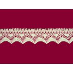 Bavlněná paličkovaná krajka 2070/40mm smetanová/5m – Sleviste.cz