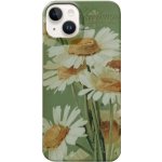 Pouzdro Appleking lesklé s malovaným vzorem iPhone 14 Pro - kopretiny – Zboží Mobilmania