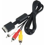APT PSP28 AV Adaptér 3x CHINCH PS2 PS3 – Zboží Živě
