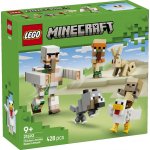LEGO® Minecraft 21592 Kuřecí žokej a útok v poušti – Zboží Živě