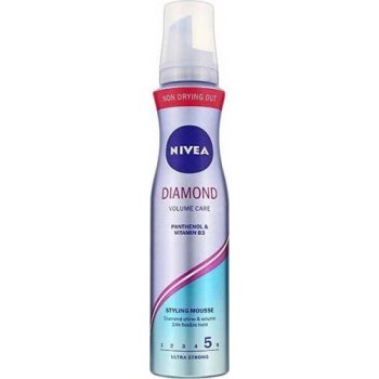 Nivea Diamond Volume pěnové tužidlo pro oslňující objem 150 ml