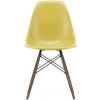 Jídelní židle Vitra Eames Fiberglass DSW ochre light/dark maple