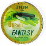 Zfish Šnůra Fantasy 8-Braid 130m 0,10mm – Hledejceny.cz