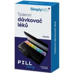 SimplyMed Dávkovač léků týdenní YHL015 Pill diary – Hledejceny.cz