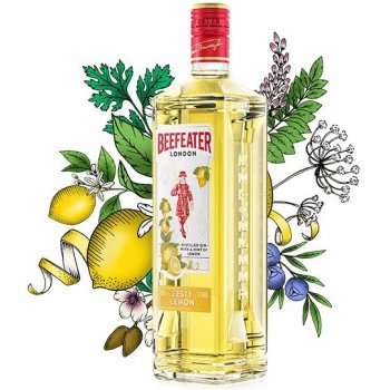 Beefeater Zesty Lemon 37,5 % 1 l (holá láhev)