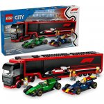 LEGO® City 60445 Kamion F1 s vozy F1 RB20 a AMR24 – Zboží Živě