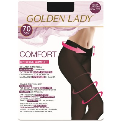 Golden Lady Comfort 70 DEN černá – Zboží Mobilmania