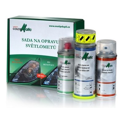 ColorMatic Sada sprejů pro renovaci zašlých světel | Zboží Auto