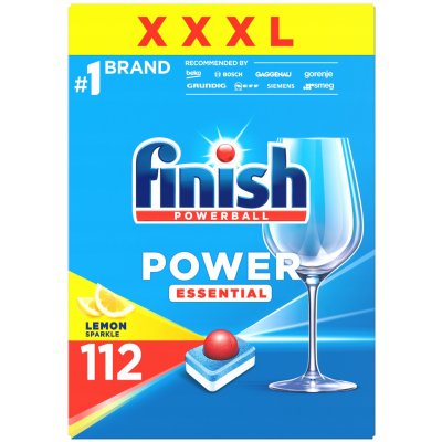 FINISH Power Essential 112 ks lemon / Tablety do myčky – Zboží Mobilmania