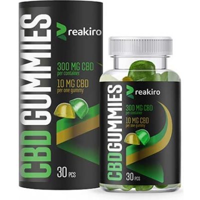 Reakiro Gummies CBD 300 mg 30 kusů