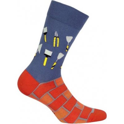 Veselé barevné bavlněné ponožky pro domácí kutily – Zboží Mobilmania