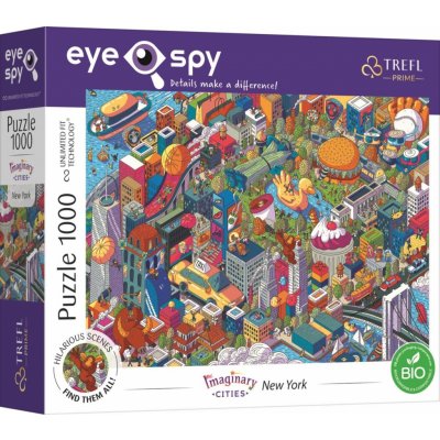 TREFL UFT Eye-Spy Imaginary Cities: New York USA 1000 dílků – Hledejceny.cz