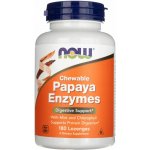 Now Foods Papaya Enzymes přírodní trávící enzymy 180 pastilek – Hledejceny.cz