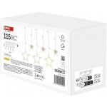 EMOS LED vánoční drop řetěz záclona 2,9x2 m venkovní i vnitřní teplá bílá programy – Hledejceny.cz