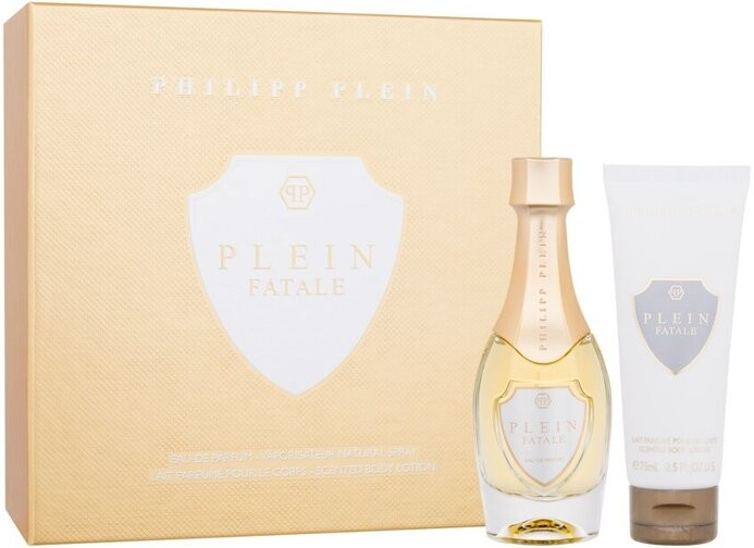 Philipp Plein Plein Fatale Dárková sada dámská parfémovaná voda 50 ml a tělové mléko 75 ml