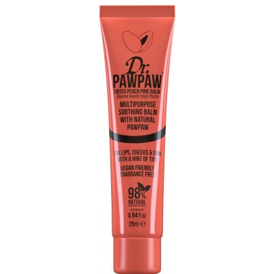 Dr, Pawpaw Peach Pink Balm víceúčelový tónovaný balzám 25 ml – Zboží Mobilmania