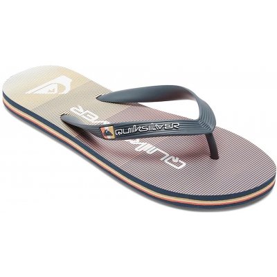 Quiksilver Molokai Massive žabky XSNS Grey Orange Grey 42