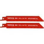 Yato Pilové listy BIM 150mm 24TPI 2ks YT-33932 – Zboží Dáma